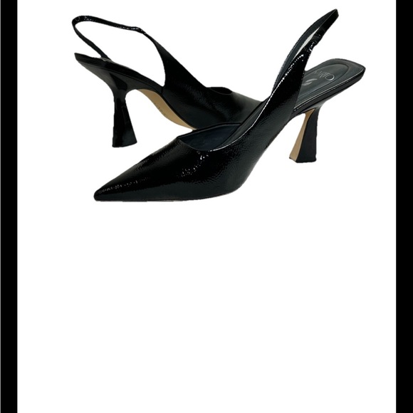 Franco Sarto Black Patent Leather Heels - Picture 7 of 9